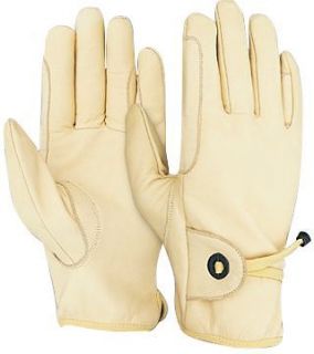 Cream Leather Gloves, Super Soft Premium Leather, So Comfortable Size