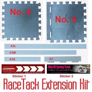 NEW Mini RC Car Racetrack Race Track Extension kit to 7 x 9 fit 1/43
