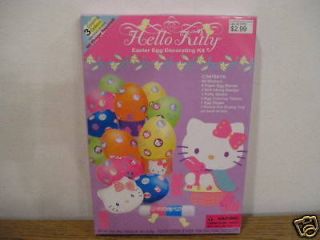 Hello Kitty Easter egg decorating kit   SEALED