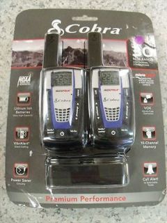 G42 New Cobra CXR857 2 Way 30 Mile Walkie Talkie Radios w/Batteries+Do