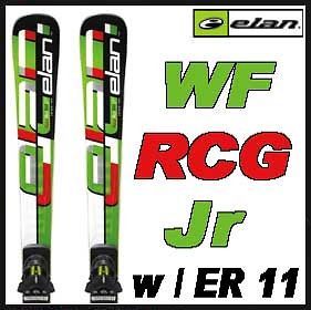 11 12 Elan Waveflex RCG Race JR Skis 168cm w/ER 11 NEW