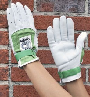 Owen Handball Gloves 922 Padded Green/White