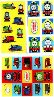 Sheets THOMAS the TANK ENGINE Scrapbook Stickers Train