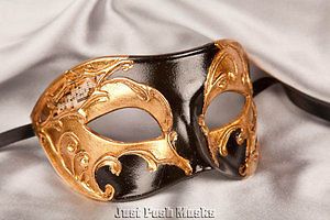 Mens Masquerade Masks ~ Venetian Colombina Mask