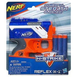 Nerf N Strike ELITE REFLEX IX 1~3 Dart Stealth Blaster Gun~75ft Range