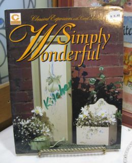 Simply Wonderful Classical Expressions Carol Lee Cisco Painting Book