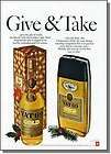 1968 VAT 69 Gold scotch whisky   Give & Take Christmas print ad