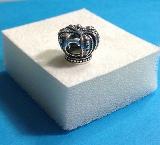 Authentic Pandora Sterling Silver Royal Crown Bead/Charm   #790930