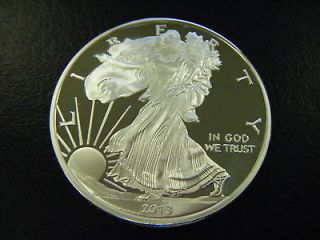 2013   999 Silver Layered 1oz Coin  2013 WALKING LIBERTY   2013