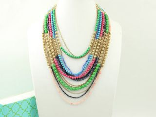 Brand New Stella&Dot Zahara Bib Statement Necklace   Retails $248