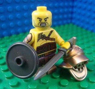 Lego Roman Gladiator minifig Helmet Shield City 8805