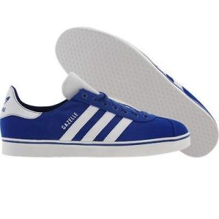 New Adidas Originals Mens GAZELLE RST Shoes Retro Blue White