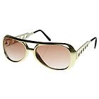 Classic TCB Elvis Celebrity Style Aviator Sunglasses