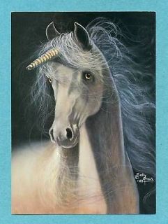 OZ postcard, Unicorn, Sally Evans