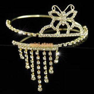 Bridal Butterfly Gold Upper Arm Bracelet / Armlet A011