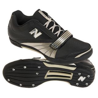 Balance HJ1010F High Jump Spikes Synthetic Black Gold Mens Size 8 NEW