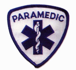 PARAMEDIC EMS EMT SHOULDER UNIFORM SHIRT JACKET PATCH