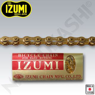 Izumi Chain Gold 1/2 x 1/8 x 96L Old School BMX (Kuwahara, Diamond