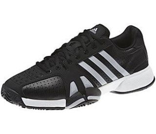 Adidas adiPower Barricade Team 2 Mens Tennis Shoe   Black/Silver/White