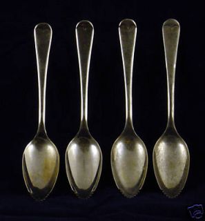 Tipped Sheffield England EPNS Silver Spoons 4 pc.