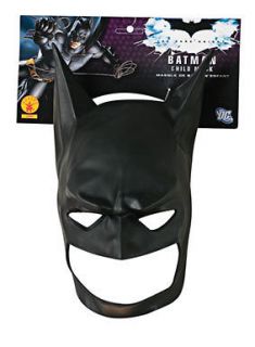 Black Batman Full Child Dark Knight Halloween Mask