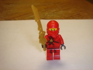 LEGO NINJAGO Red Ninja KAI Minifigure with dragon sword new