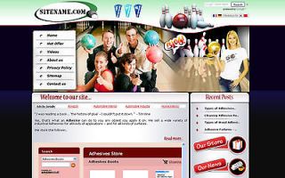 Established Bowling Tools and Accessories Affiliate Store Website for