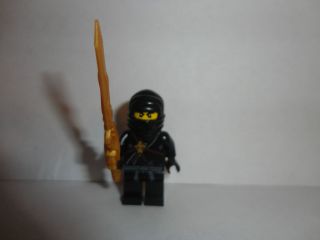 LEGO NINJAGO Cole Minifigure with a golden dragon sword new
