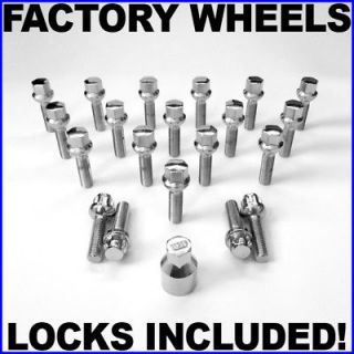 Mercedes Wheel Locks Lug Bolts 600SL 500SL 300SL SL320 SL500 SL600