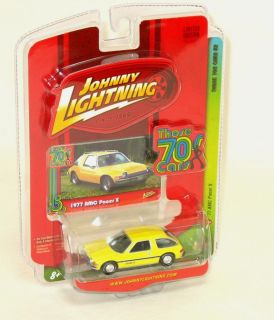 Lightning 50218 1977 AMC Pacer X Yellow 70s Cars Series MOC 2008