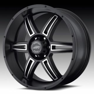 18 inch AR890 Black wheels rims 6x4.5 6x114.3 durango dakota xterra