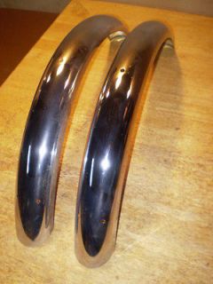 Newly listed NOS 24 MW Three Wheel Bicycle Chrome Fenders