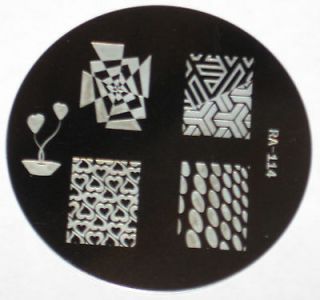 Stamping Series Nail Art Image Stamp Template Plate New Bundle