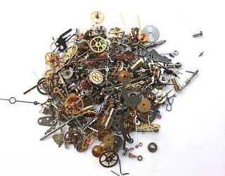 Steampunk Watch Parts Pieces TINY gears cogs wheels Lot 10g 300