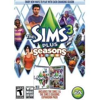 The Sims 3 Plus Seasons (PC DVD, Includes the Sims 3, Win/Mac Support
