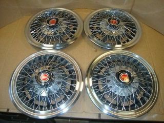 FORD LTD Crown Vic Cougar Wire wheel HUB CAPS   xlnt original
