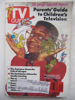 Newly listed TV Guide March 2 8 1991 Billy Warlock/Jaleel White