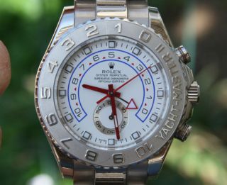 Rolex Yachtmaster II White Gold 116689 Year 2011 44M