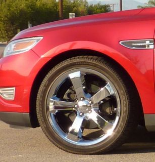 Flex Chrome Wheels Rims Tires Set Package 2009 2010 2011 2012