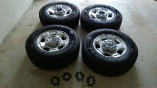 Ford F250 Super Duty Wheels and Tires 2010 2011 2012 8 Lug *