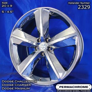 Dodge Charger SRT8 20 PVD Chrome Wheels Outright