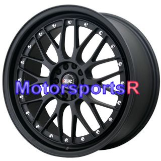 18 18x8 5 XXR 521 Flat Black Wheels Rims Lip 5x114 3 Toyota Solara