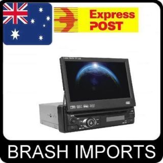  IN DASH DVD MOTORIZED DIGITAL LCD GPS TV IPOD S WHEEL BLUETOOTH IPOD