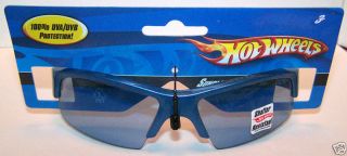 Hot Wheels Sunglasses Blue Open Frame Blue Lens 100 UV