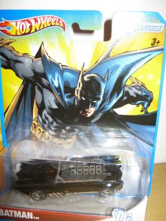 Hot Wheels 2012 DC Universe Batman Batmobile Diecast Mint