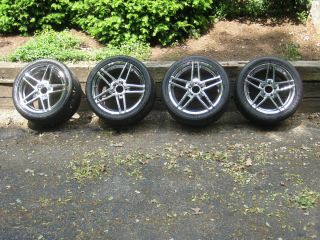 C5 Corvette Z06 Wheels autocross Tires and Trailor