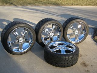23 Chrome Wheels w Pirelli Scorpion Zero BMW x5 3000 MI Rims
