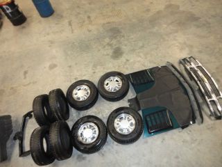 Hitch Snow Tires Rims 88 98 K1500 4X4 6 Lug Chevy GMC Truck Pickup