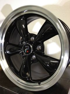  Black Ford Mustang Bullet Factory OE Wheels Rims 17x9 17x8 Staggered