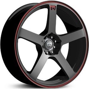 16 inch Motegi Racing MR116 Black Wheels Rims 4x100 Volkswagen Golf